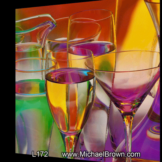L172 Blue Refraction